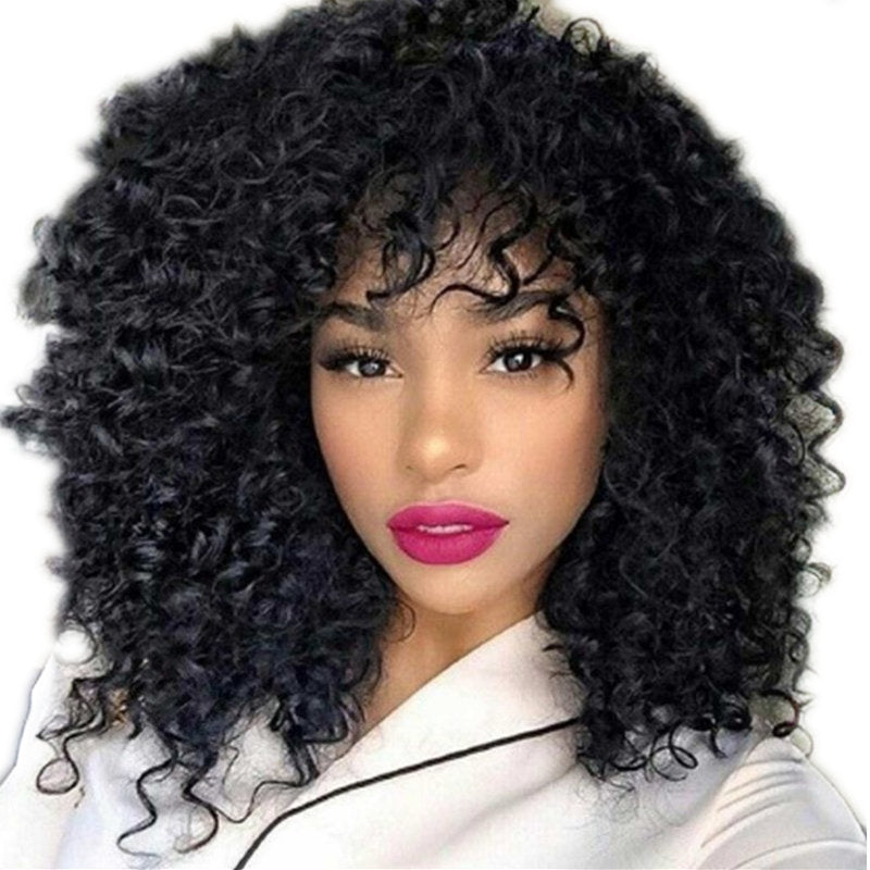 European & African Curly Wigs for Women