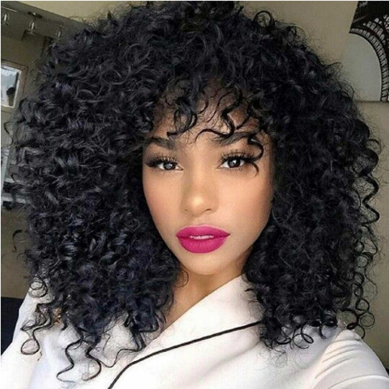 European & African Curly Wigs for Women