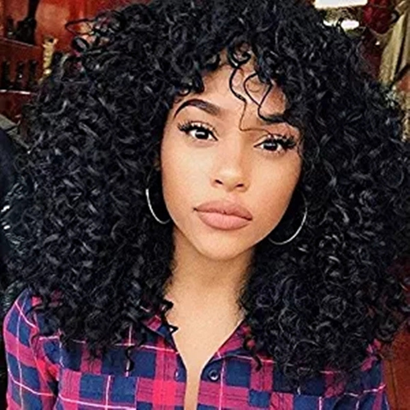 European & African Curly Wigs for Women