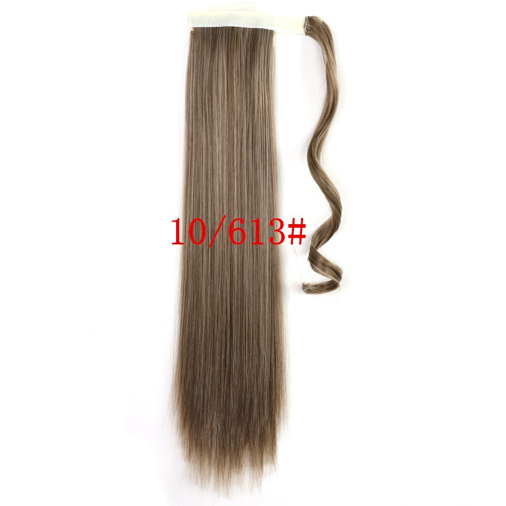 Long Straight Clip-In Ponytail Hair Extension