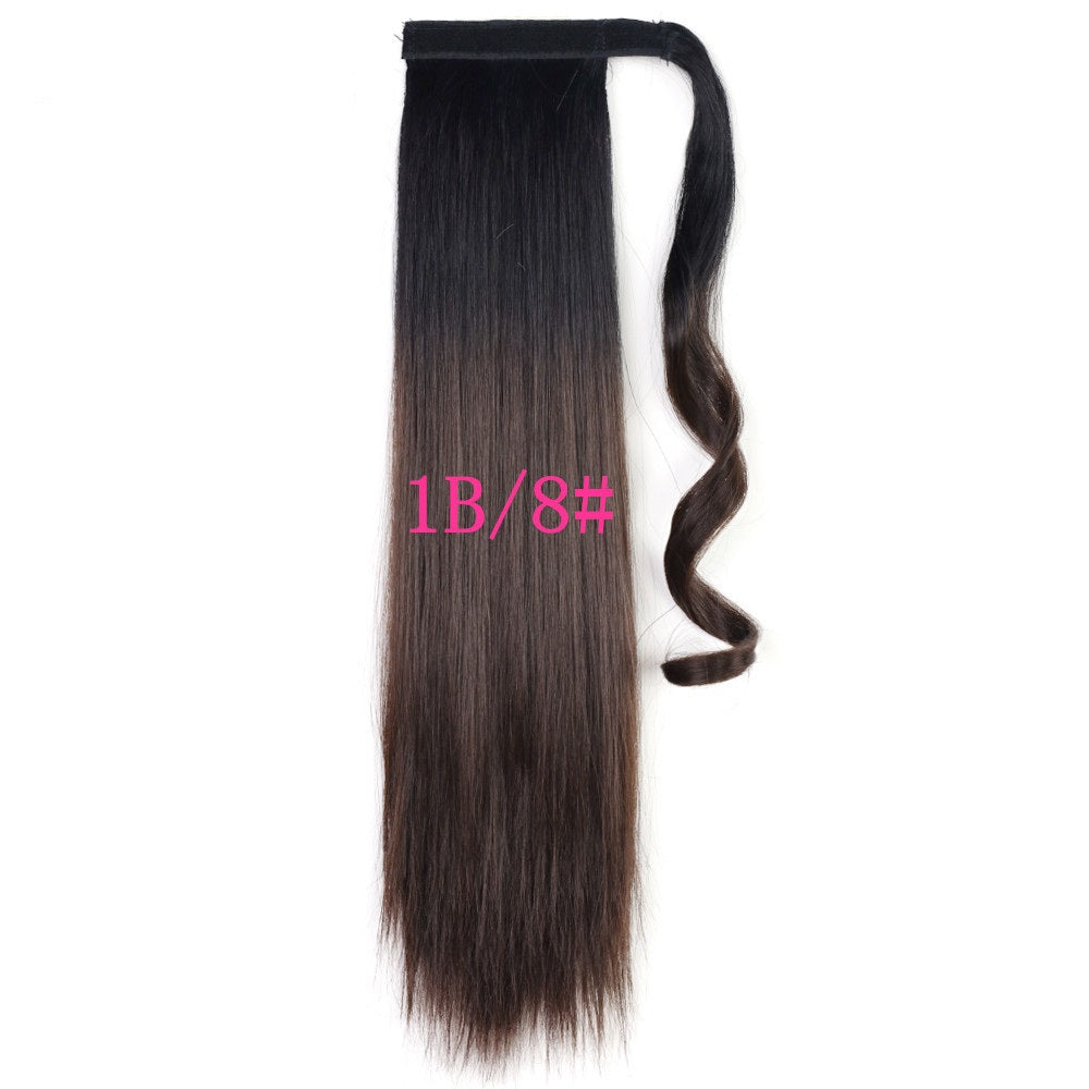 Long Straight Clip-In Ponytail Hair Extension