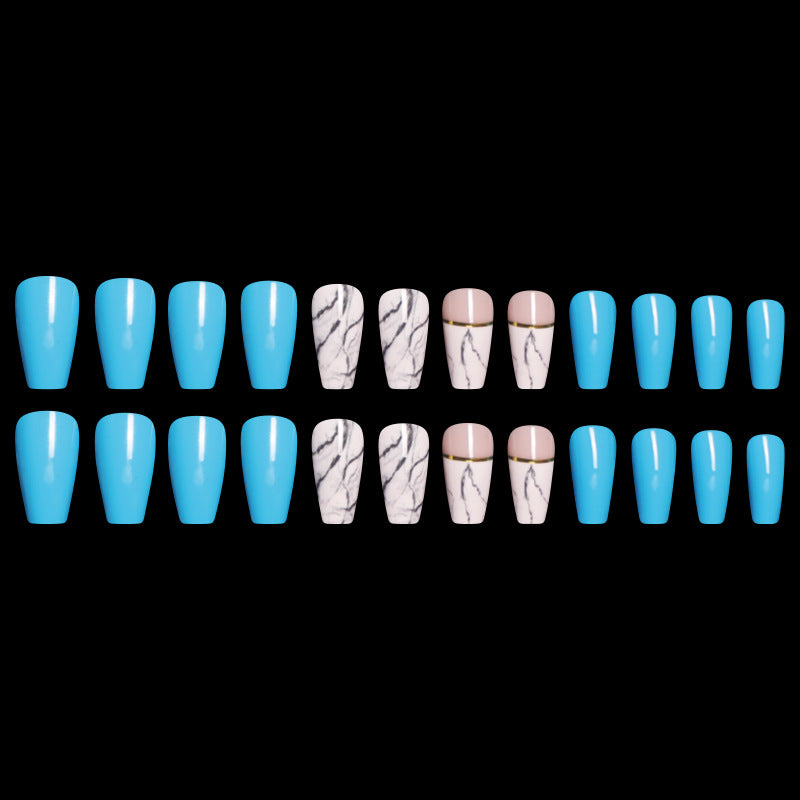 Ballet Coffin Press-On Nails for Women