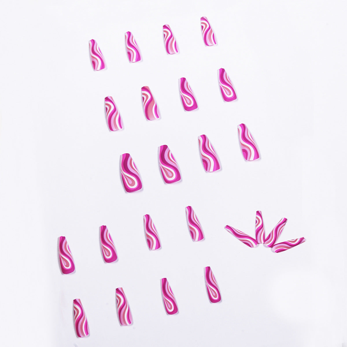 Detachable Artistic Press-On False Nails