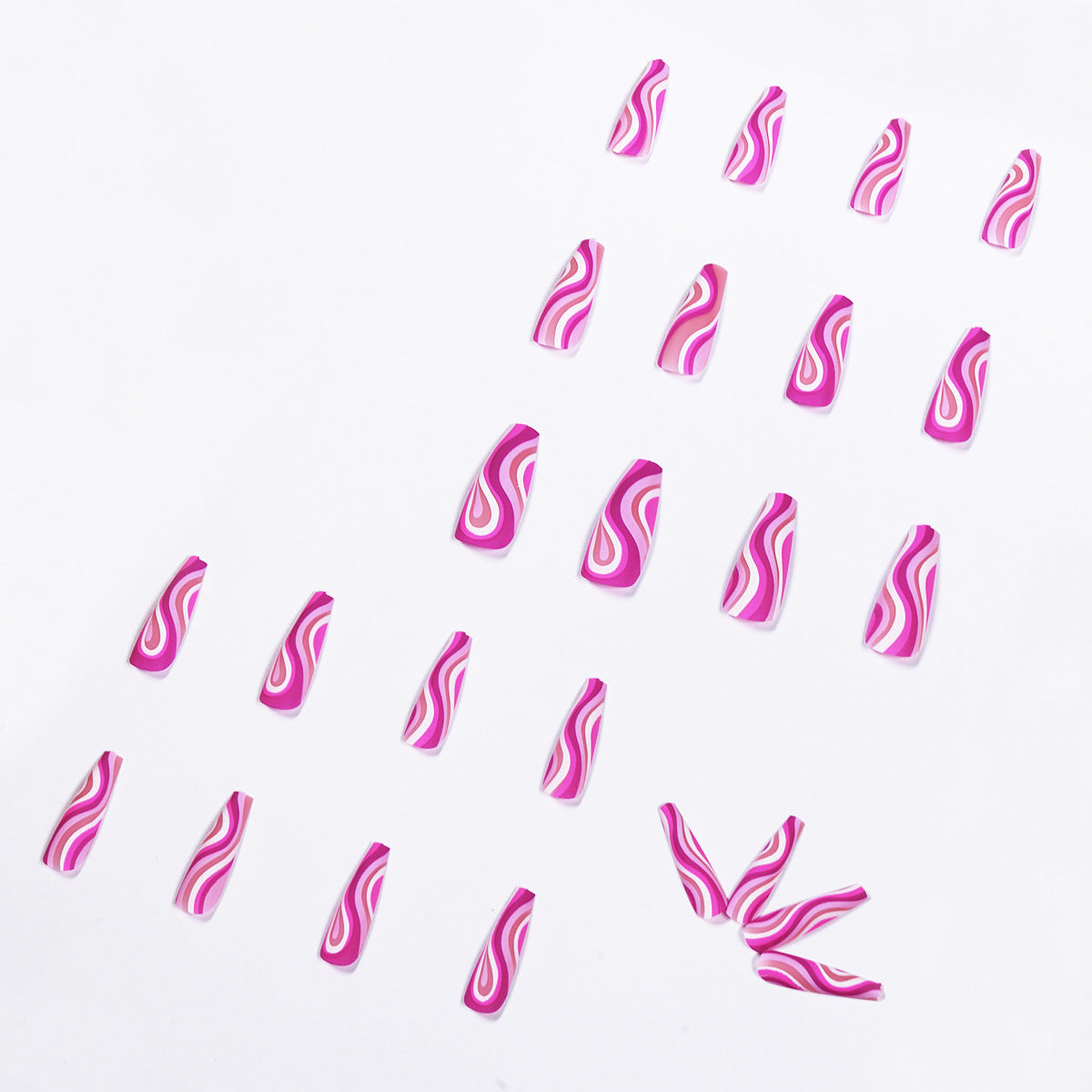 Detachable Artistic Press-On False Nails