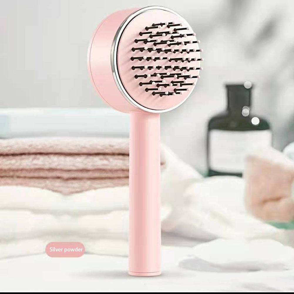 Self-Cleaning Anti-Static Hair Brush for Women