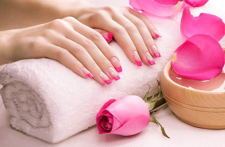 Long French Nail Art Press-On Nails