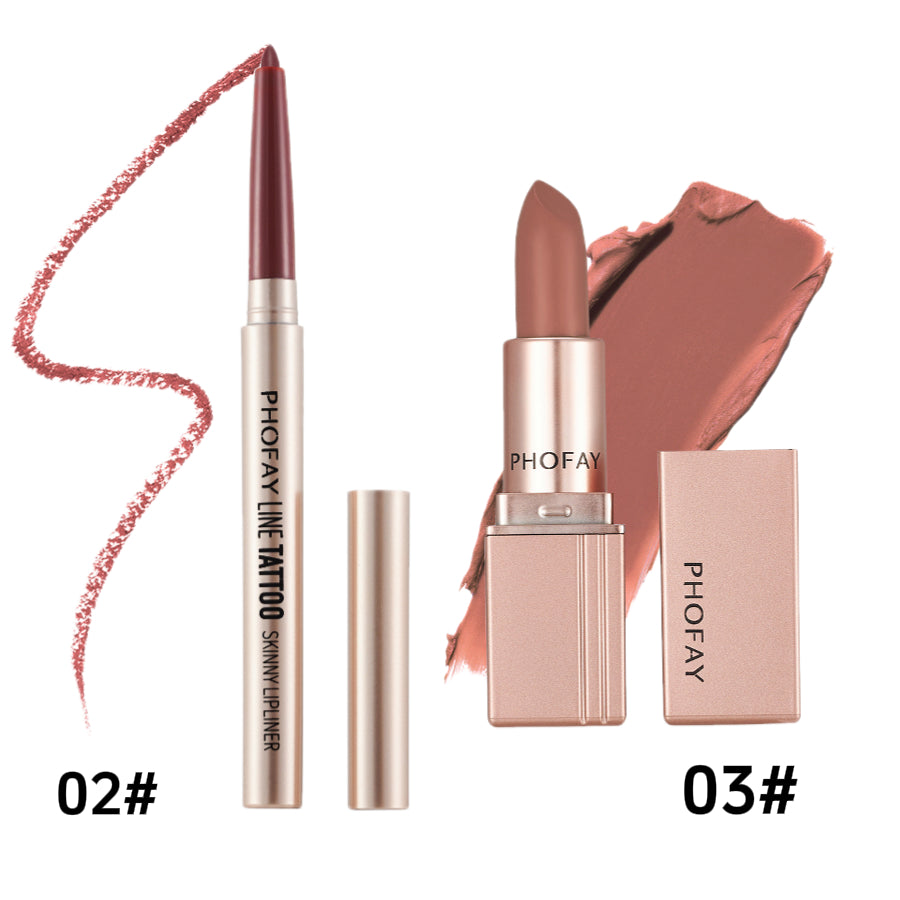 PHOFAY Matte Lipstick for Women