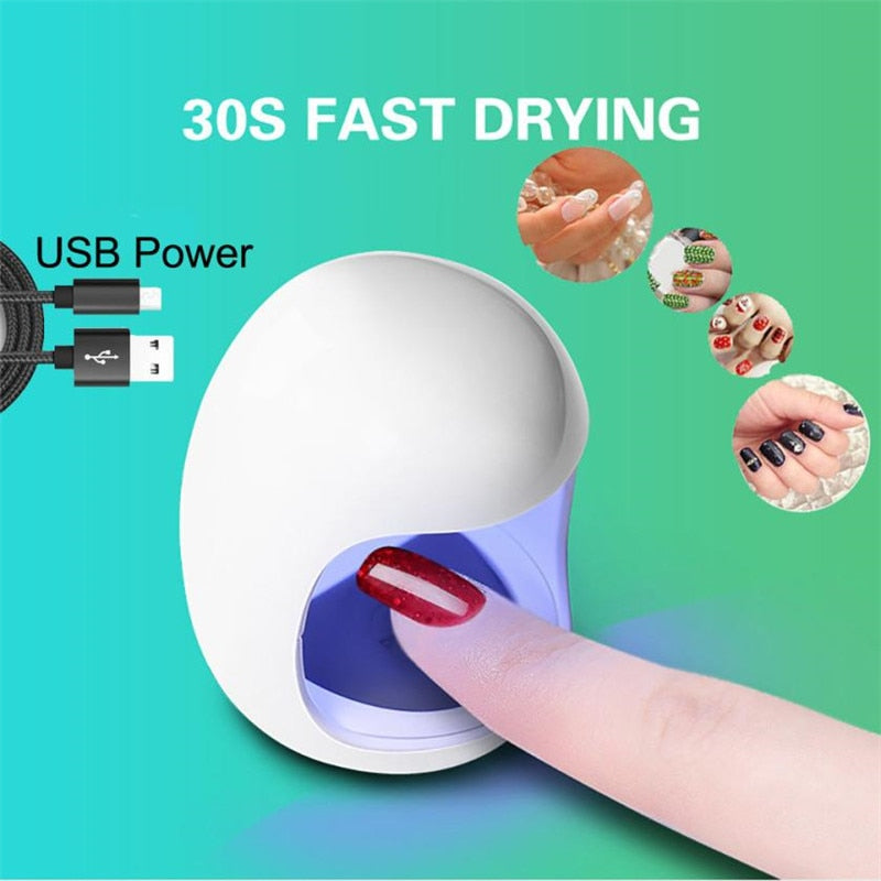 Mini UV Nail Dryer for Quick Curing