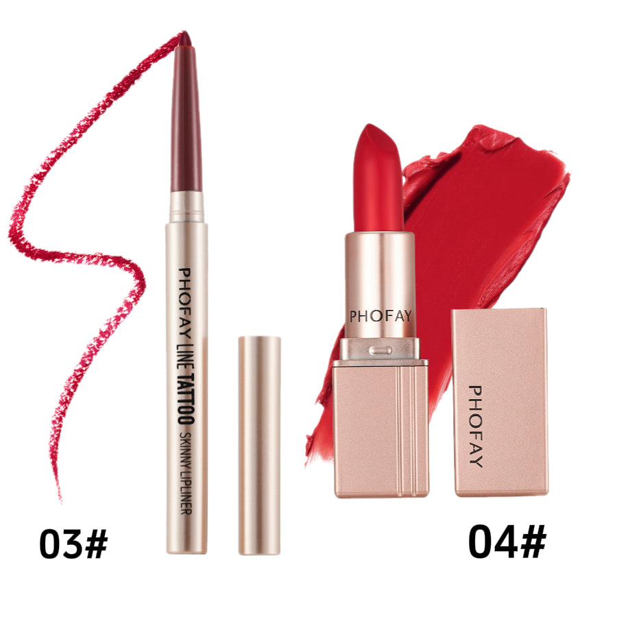 PHOFAY Matte Lipstick for Women