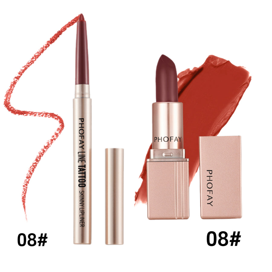 PHOFAY Matte Lipstick for Women