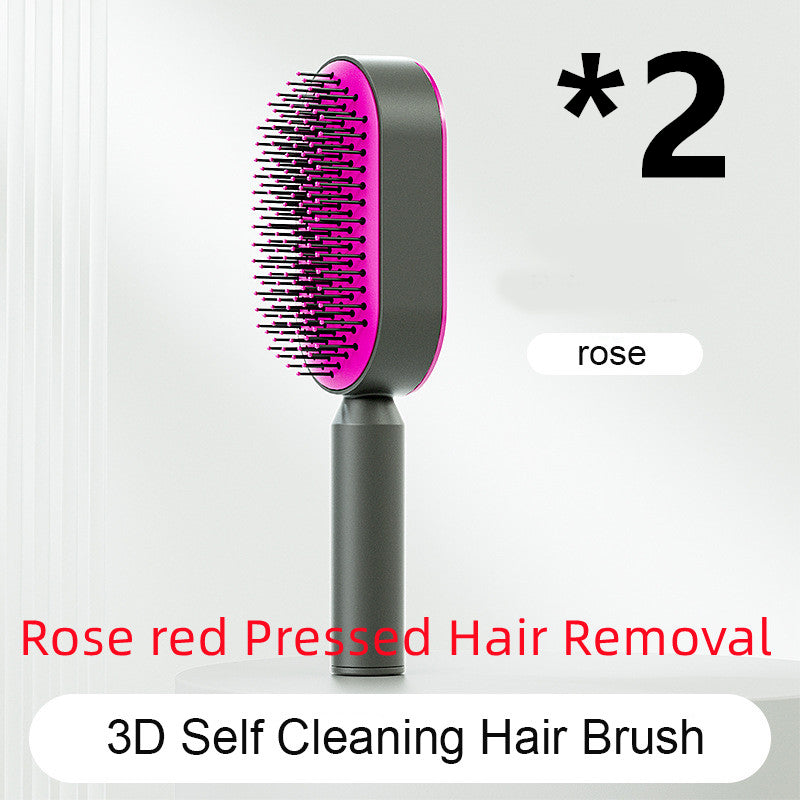 Self-Cleaning Hair Brush for Women