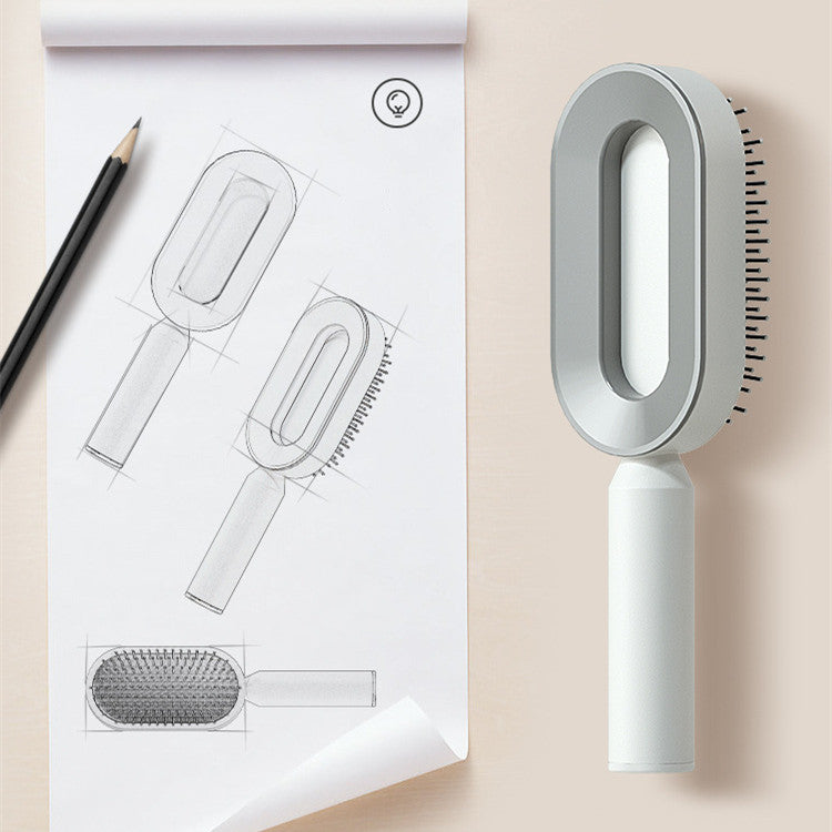 Self-Cleaning Hair Brush for Women