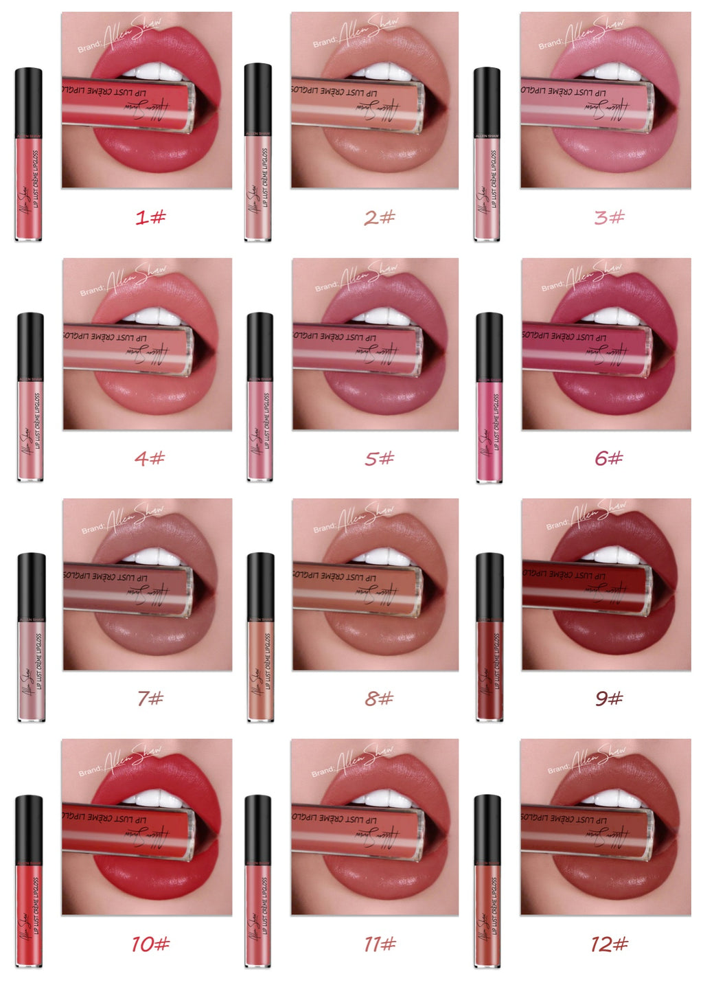 Silky Cream Texture Lip Gloss for Glossy Lips