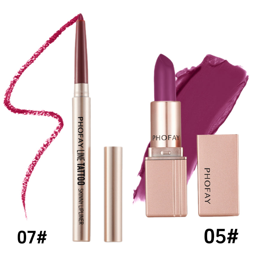 PHOFAY Matte Lipstick for Women