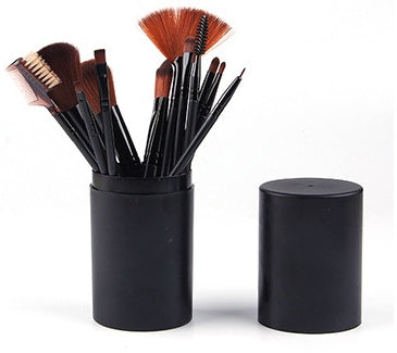 12Pcs Makeup Brush Set for Face & Eyes