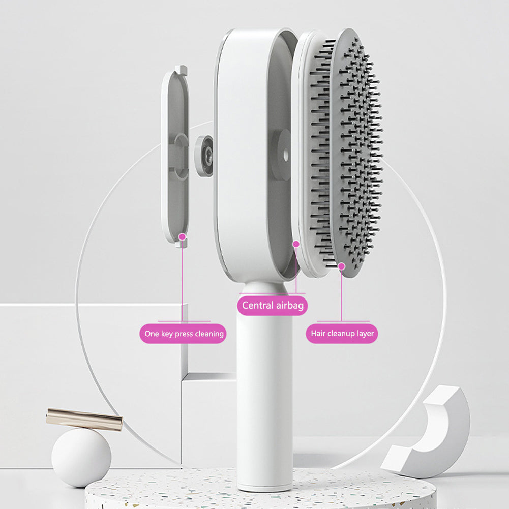 Self-Cleaning Hair Brush for Women
