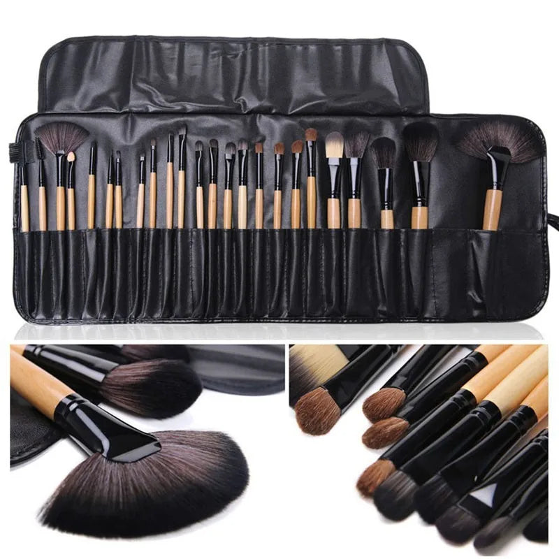 24Pcs Professional Makeup Brush Set