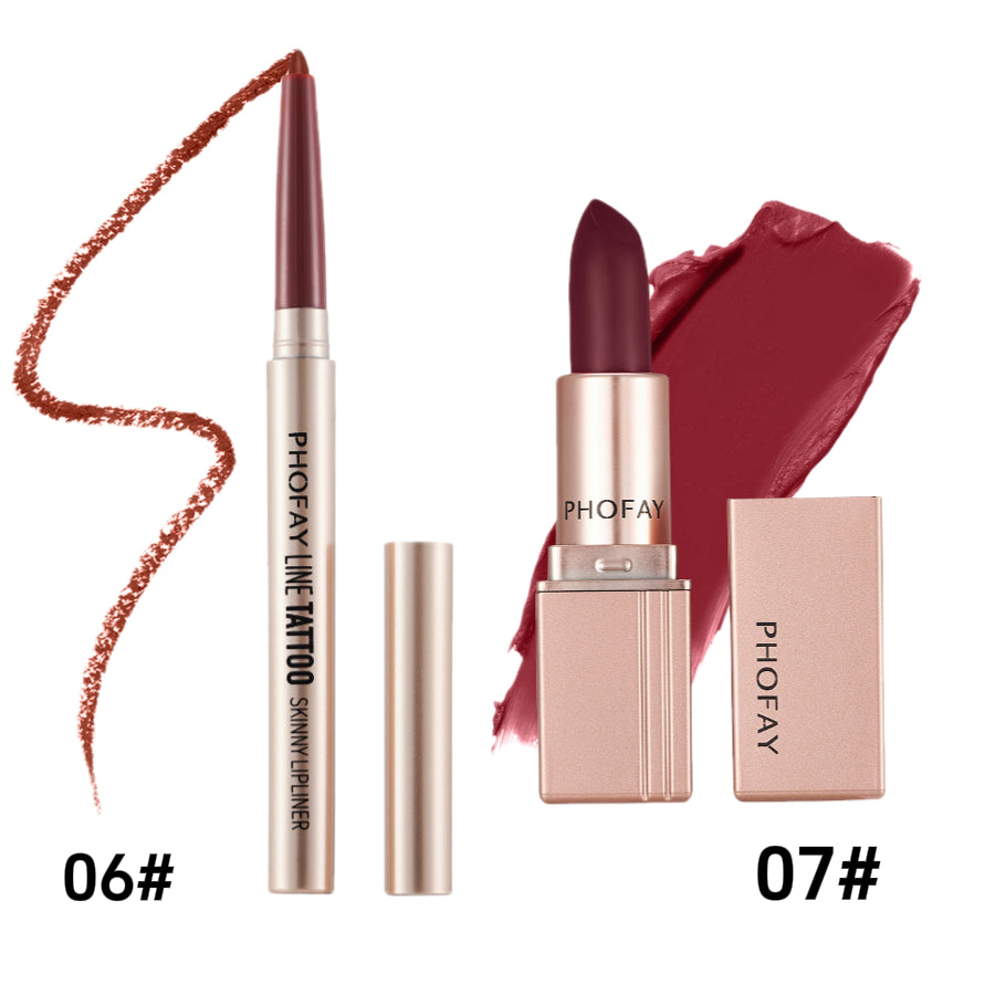 PHOFAY Matte Lipstick for Women