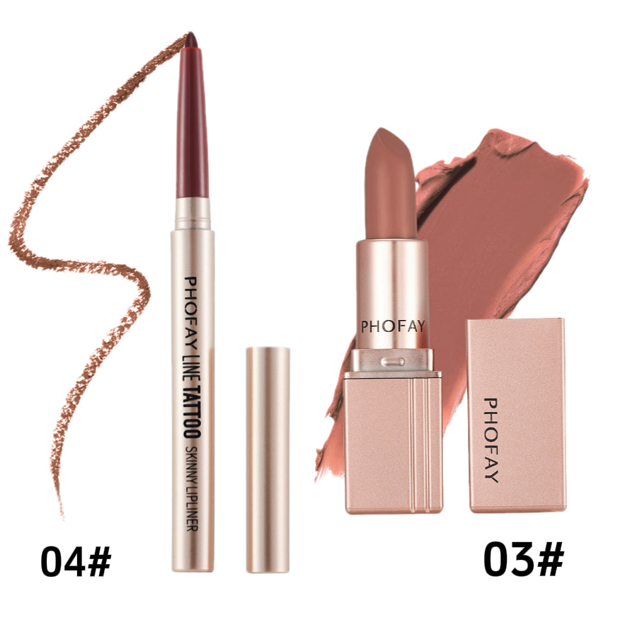 PHOFAY Matte Lipstick for Women
